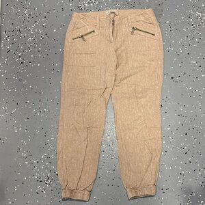 MICHAEL Michael Kors Beige Cropped Pants